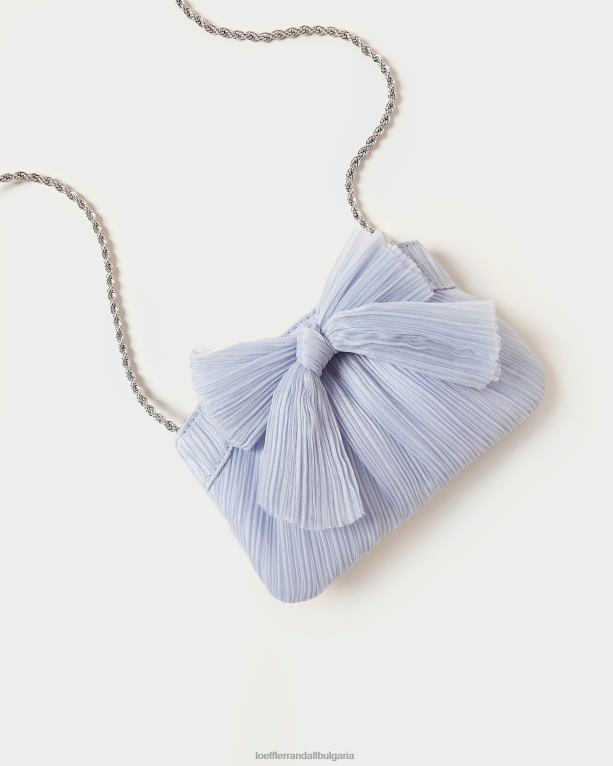 чанти син Loeffler Randall N248X339 Жени съединител с мини лък rochelle