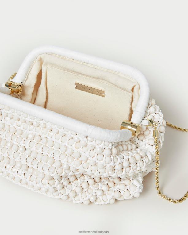 чанти костен Loeffler Randall N248X348 Жени торбичка с рамка на doreen