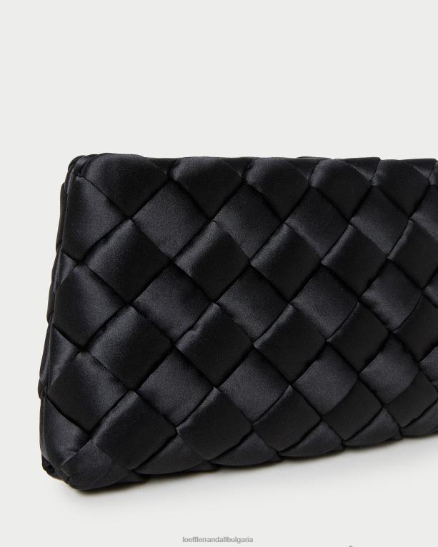чанти черен Loeffler Randall N248X355 Жени aviva тъкан буф съединител