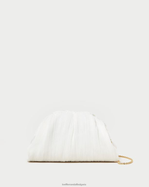 чанти перла Loeffler Randall N248X360 Жени bailey плисиран куполен съединител