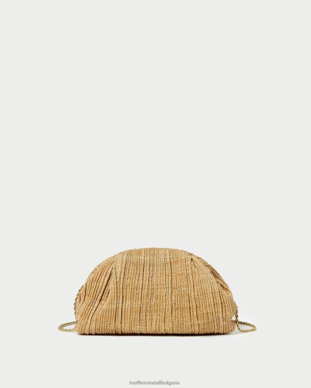 чанти естествено Loeffler Randall N248X367 Жени bailey плисиран куполен съединител