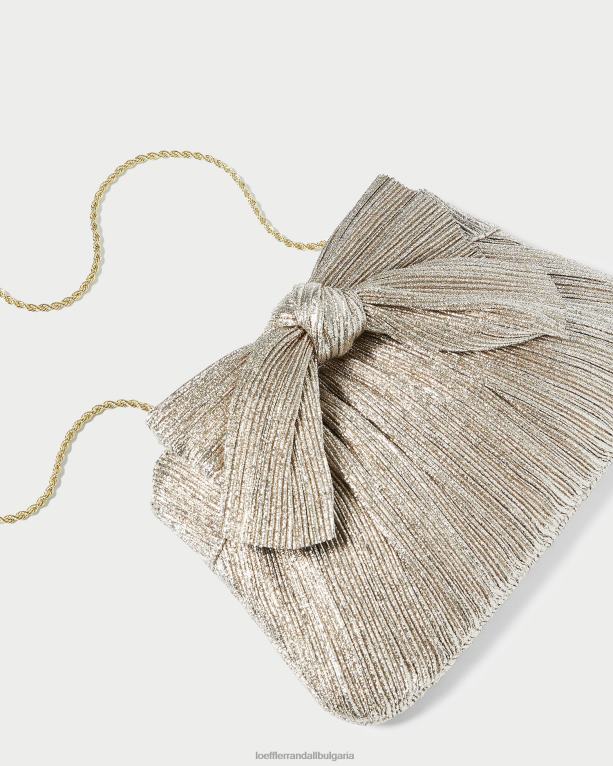 чанти шампанско Loeffler Randall N248X394 Жени съединител rayne bow