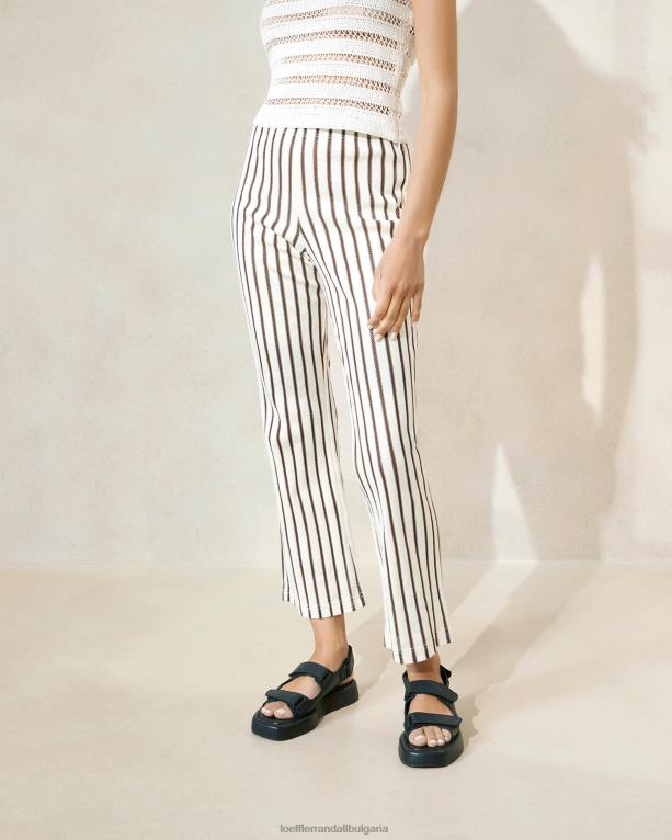 дрехи кафява ивица Loeffler Randall N248X230 Жени алекс д пант