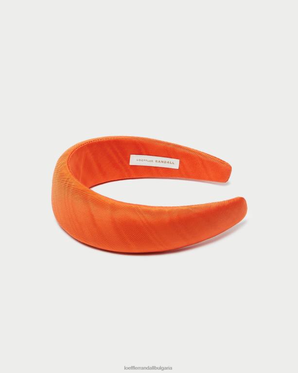 аксесоари мандарина Loeffler Randall N248X159 Жени белами моар лента за глава