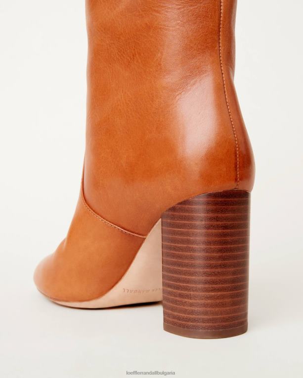 обувки коняк Loeffler Randall N248X268 Жени златист висок ботуш