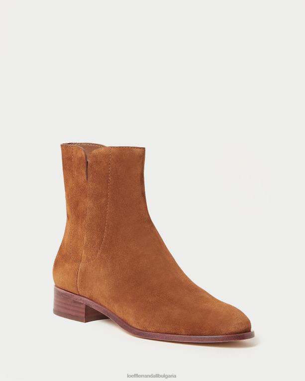 обувки какао Loeffler Randall N248X273 Жени ronnie боти до глезена