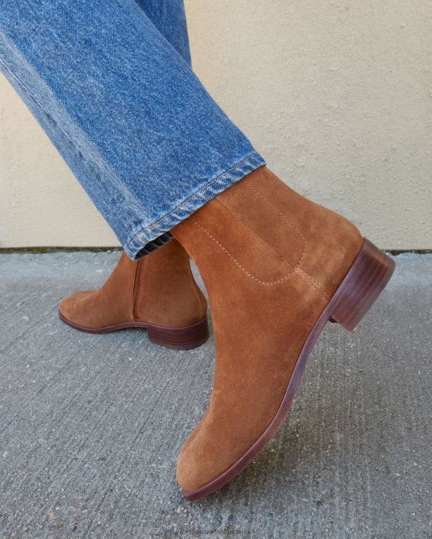 обувки какао Loeffler Randall N248X273 Жени ronnie боти до глезена