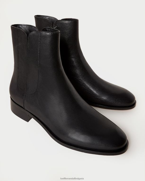 обувки черен Loeffler Randall N248X282 Жени ronnie боти до глезена