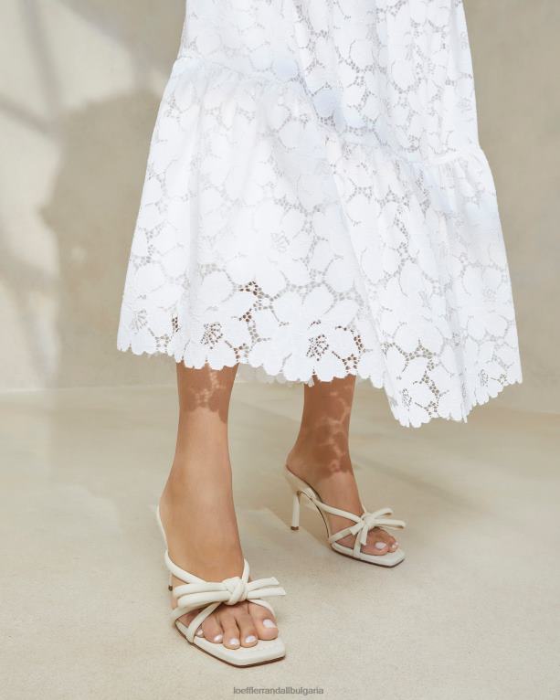 обувки оптика бяла Loeffler Randall N248X44 Жени марги лък пета