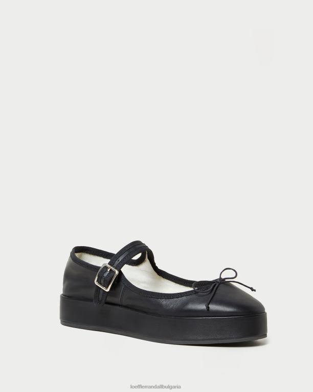 обувки черен Loeffler Randall N248X297 Жени Лия платформа Мери Джейн