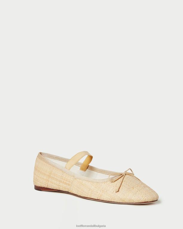 обувки естествено Loeffler Randall N248X302 Жени балет леони