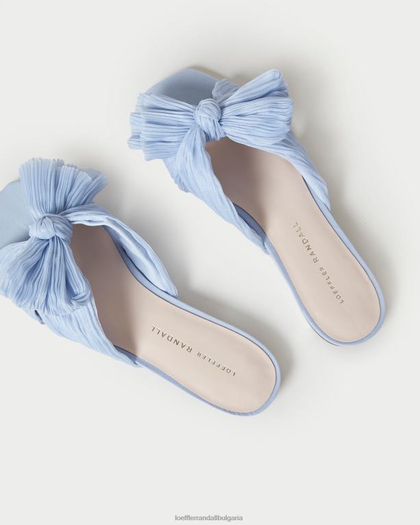 обувки син Loeffler Randall N248X104 Жени Дафне пързалка за лък