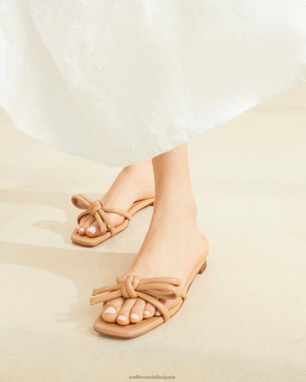обувки дюна Loeffler Randall N248X108 Жени сандал с лък хадли